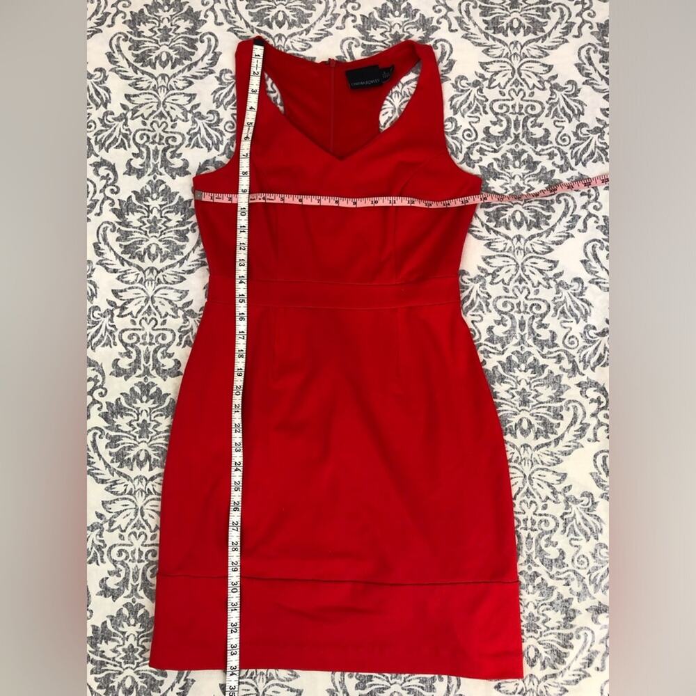 Cynthia Rowley Orange Fit & Flare Dress - Picture 14 of 16